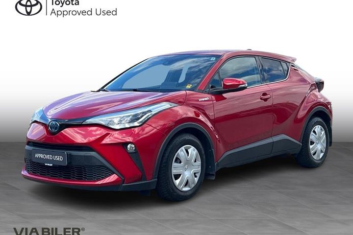 Rød Toyota C-HR fra 2020