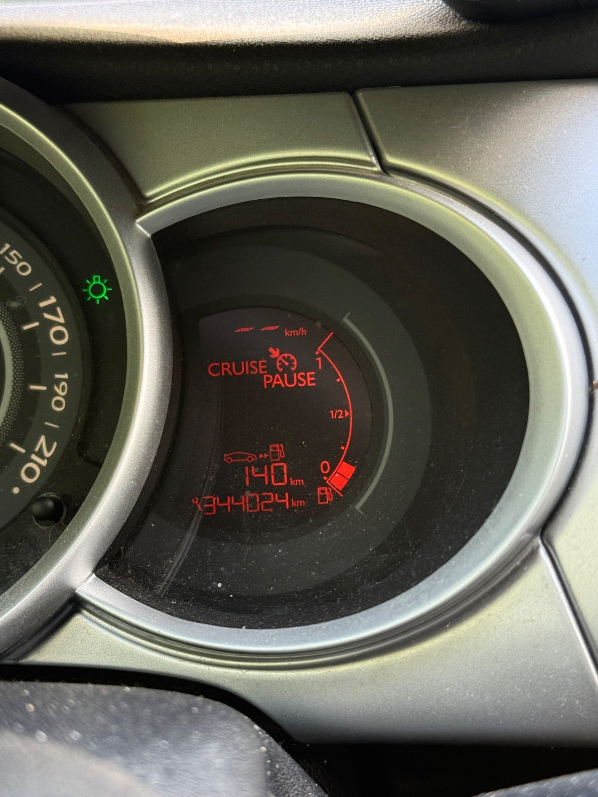 Sølv Citroën C3 fra 2012