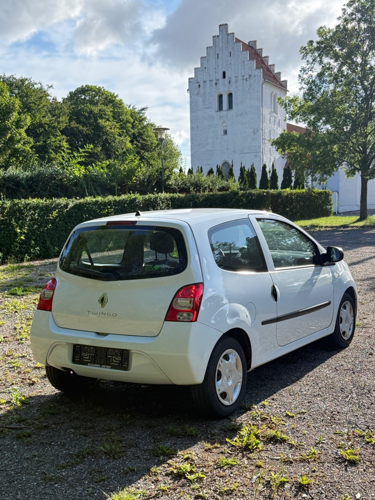 Hvid Renault Twingo fra 2011