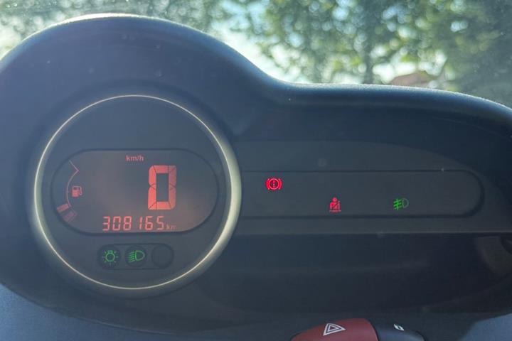 Hvid Renault Twingo fra 2011