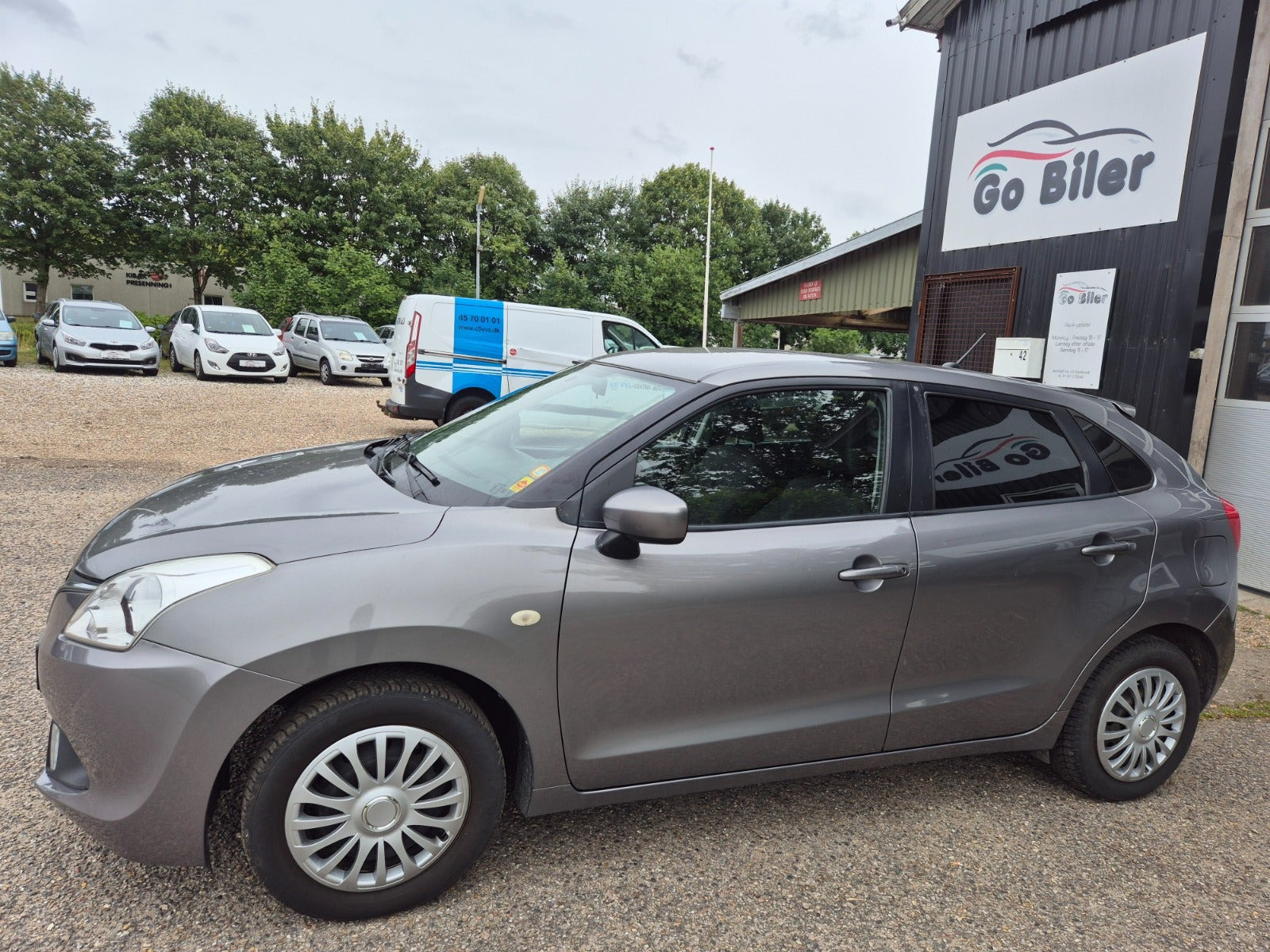 Grøn Suzuki Baleno fra 2016