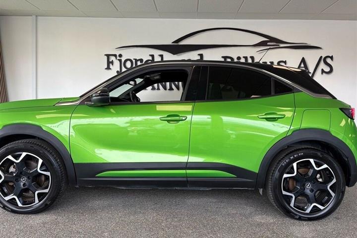 Grøn Opel Mokka-e fra 2022