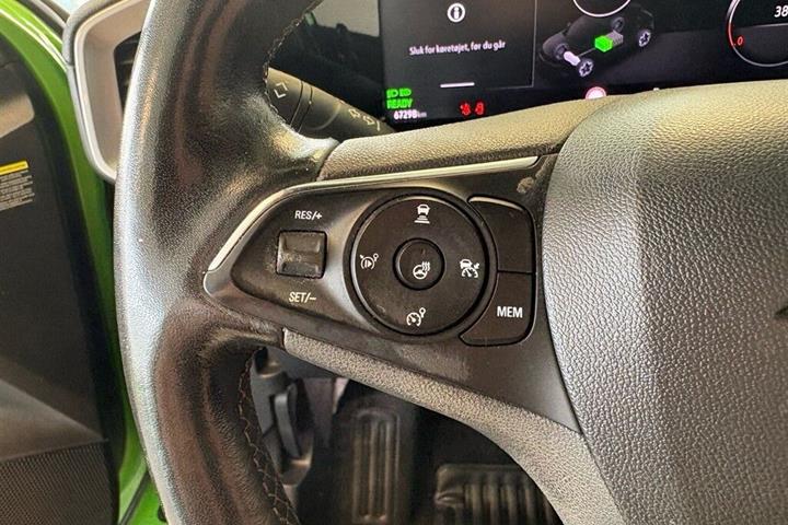 Grøn Opel Mokka-e fra 2022