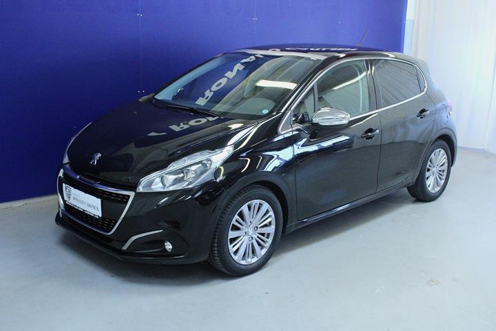 Sort Peugeot 208 fra 2019