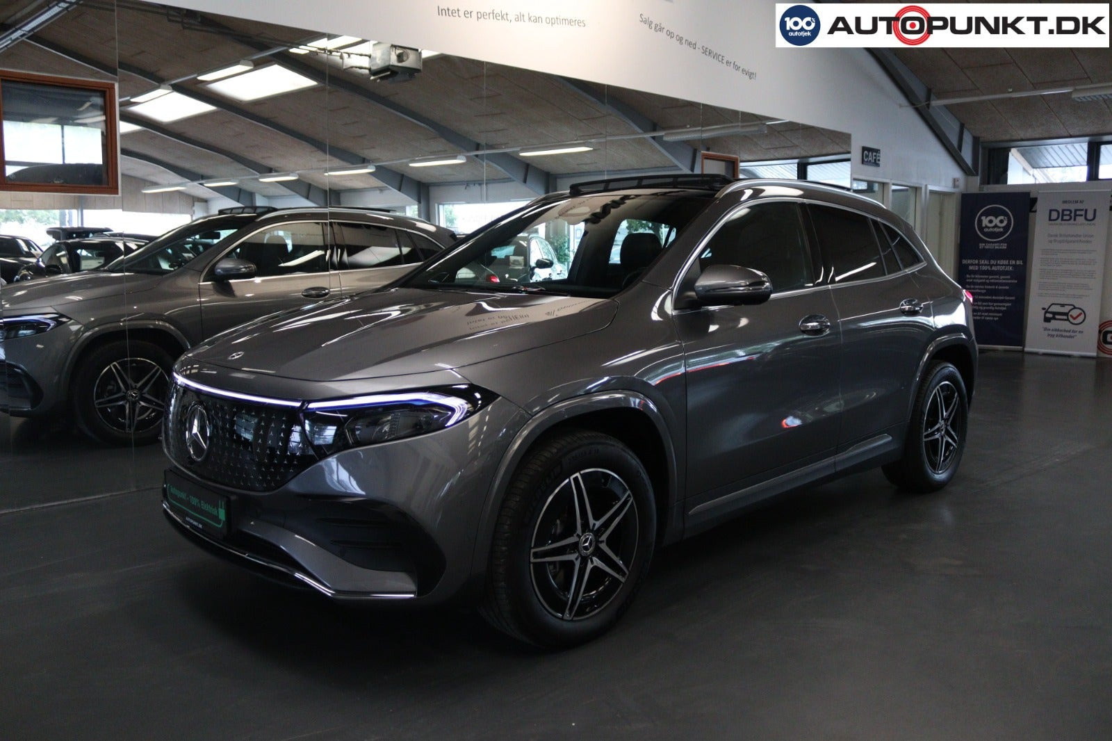 Grå Mercedes EQA250+ fra 2025