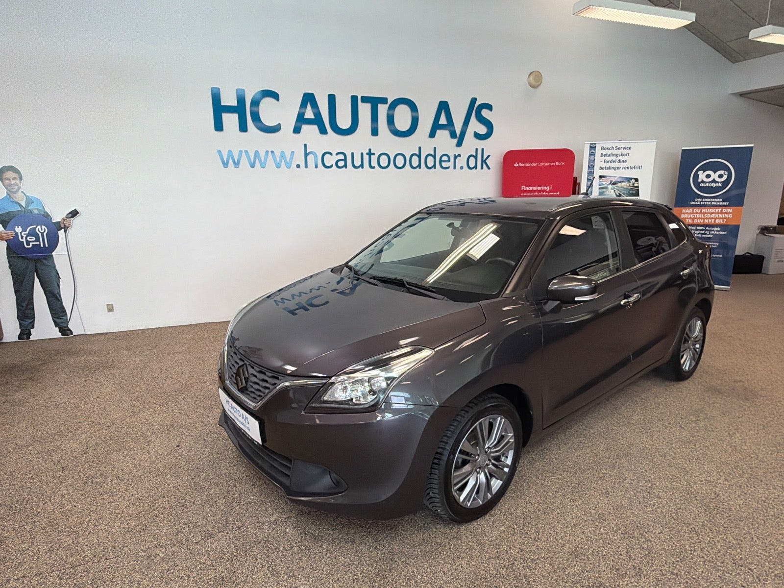 Grå Suzuki Baleno fra 2019