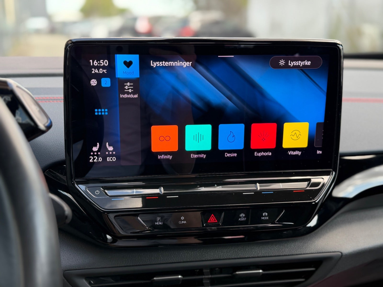 Grå VW ID.4 fra 2022
