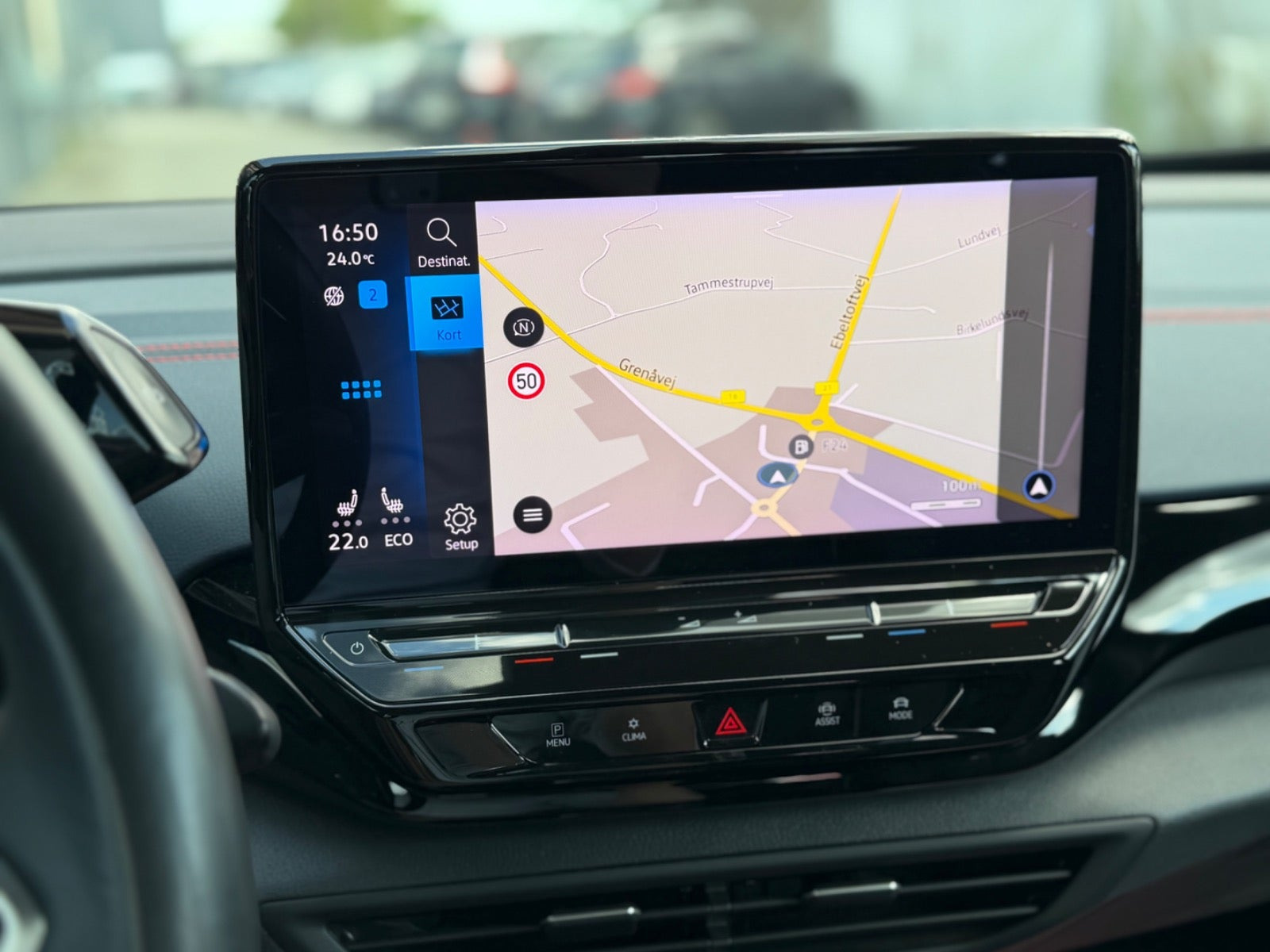 Grå VW ID.4 fra 2022