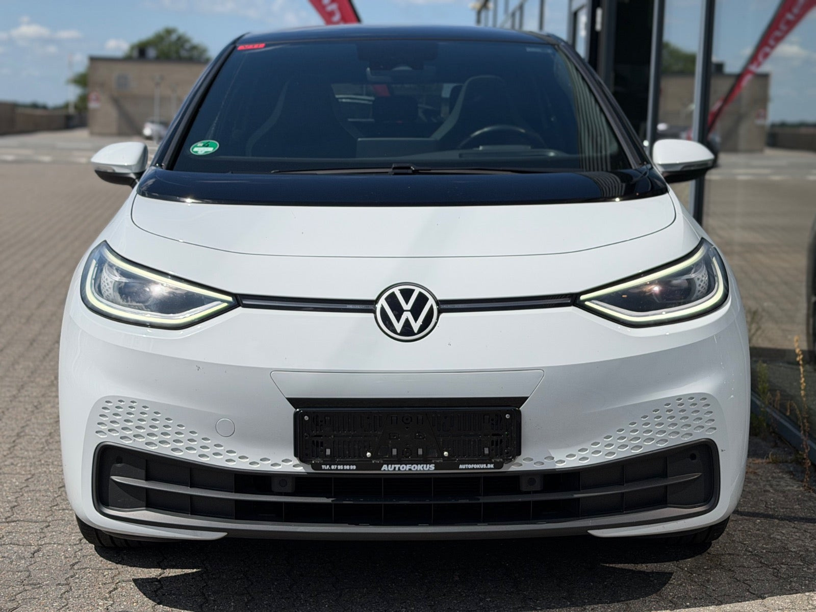 Hvid VW ID.3 fra 2022