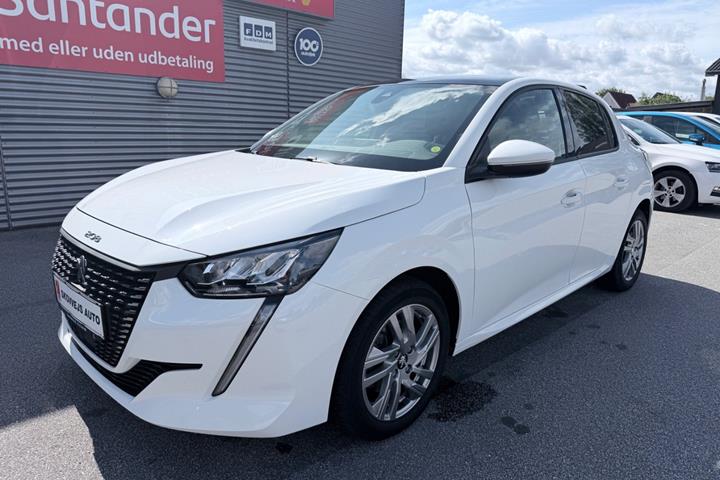 Hvid Peugeot 208 fra 2020