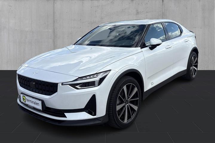 Hvid Polestar 2 fra 2023