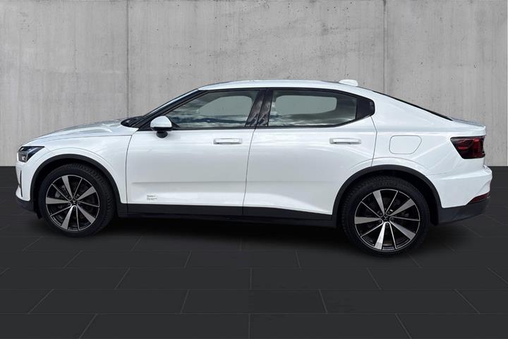 Hvid Polestar 2 fra 2023