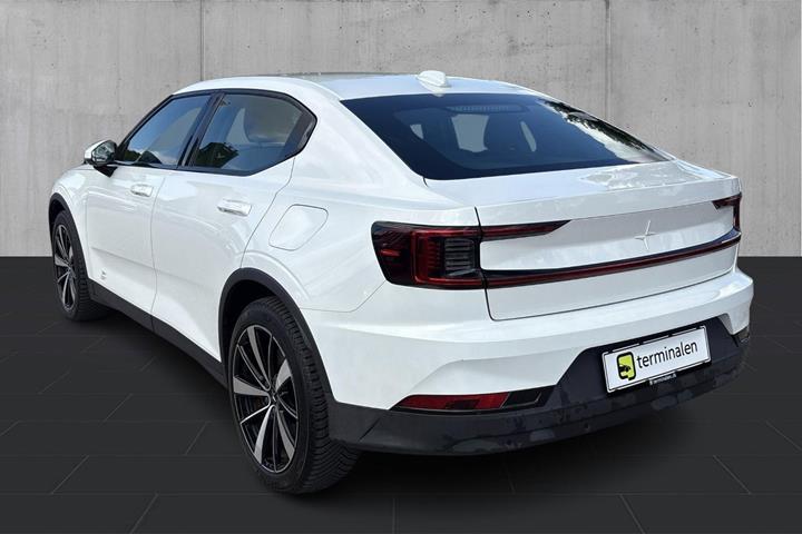 Hvid Polestar 2 fra 2023
