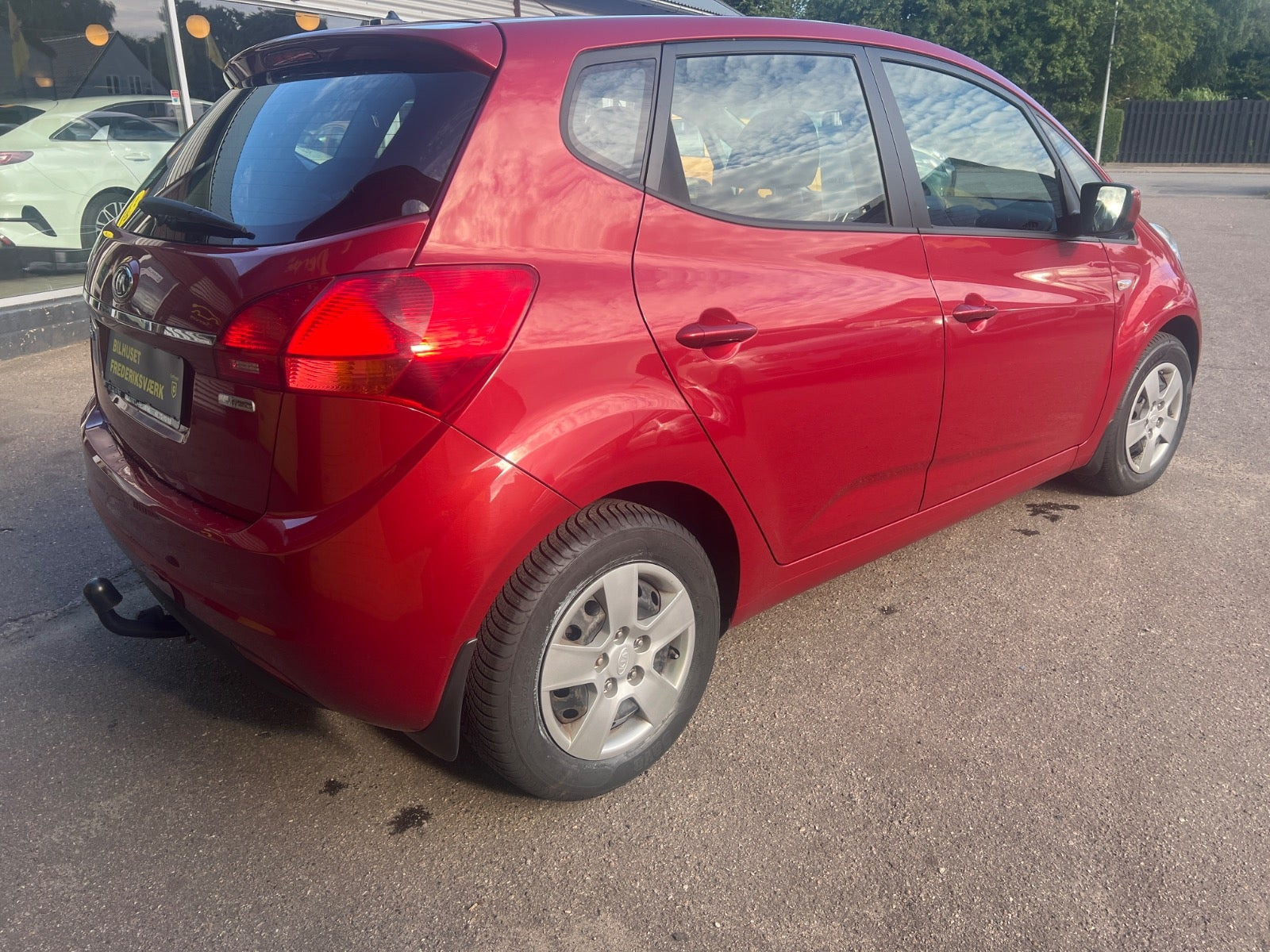 Rød Kia Venga fra 2016