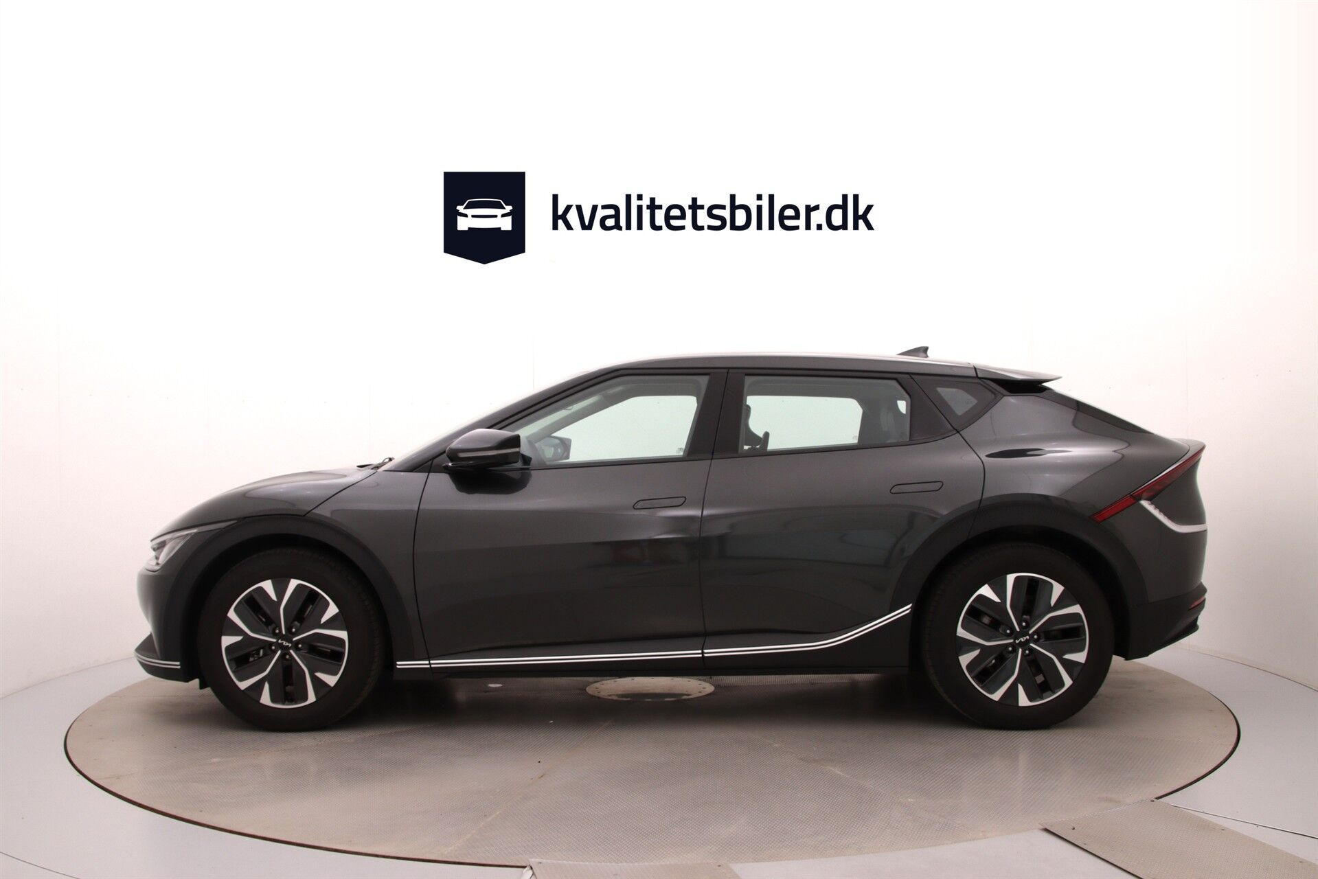 Grå Kia EV6 fra 2024