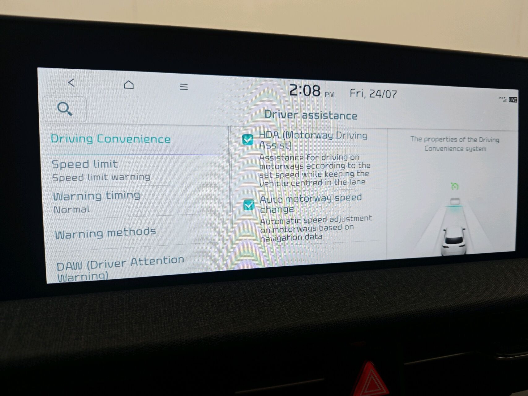 Grå Kia EV6 fra 2024