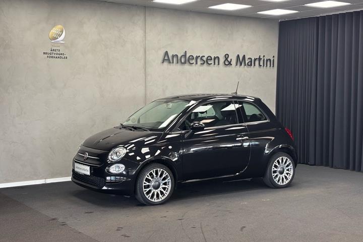 Sort Fiat 500 fra 2018