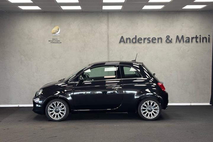 Sort Fiat 500 fra 2018