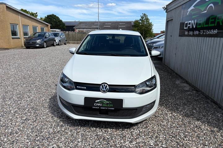 Hvid VW Polo fra 2017