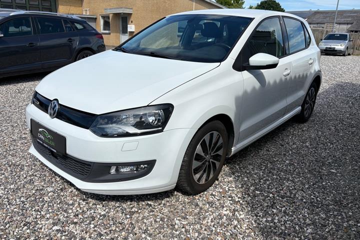Hvid VW Polo fra 2017