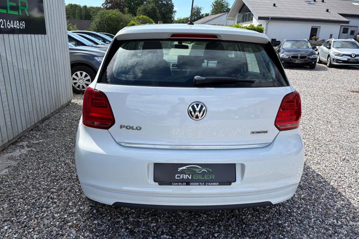 Hvid VW Polo fra 2017