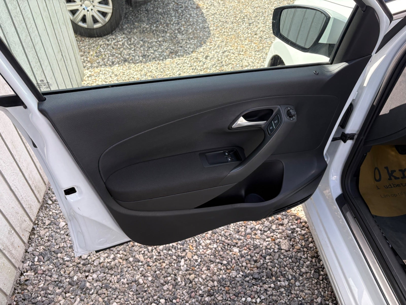 Hvid VW Polo fra 2017