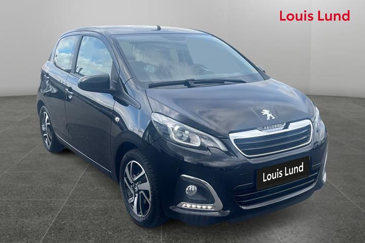Sort Peugeot 108 fra 2022