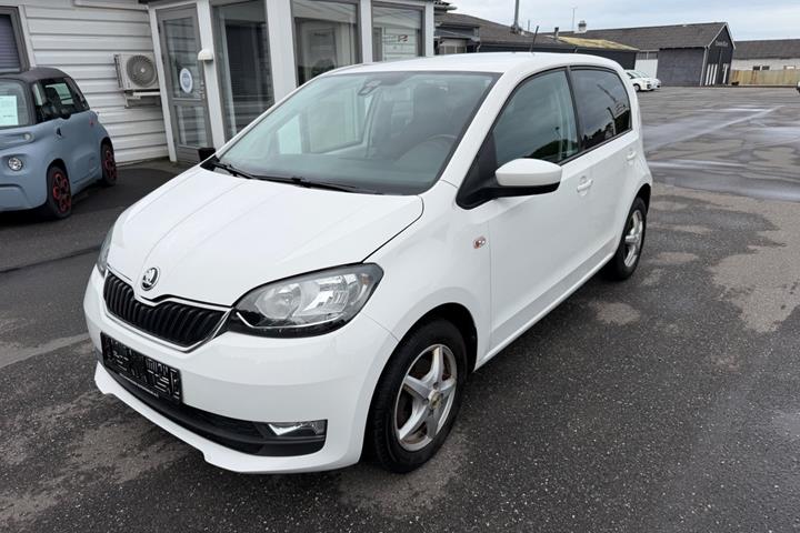 Hvid Skoda Citigo fra 2019