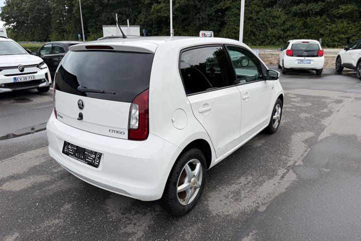Hvid Skoda Citigo fra 2019