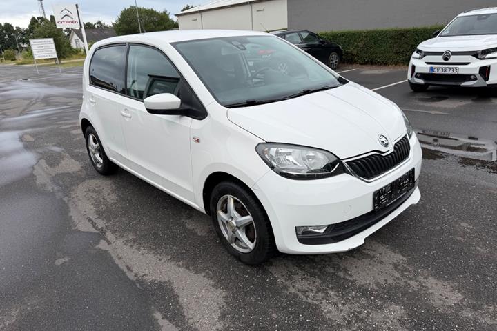 Hvid Skoda Citigo fra 2019