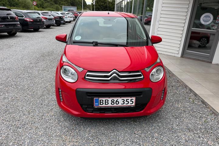 Rød Citroën C1 fra 2016