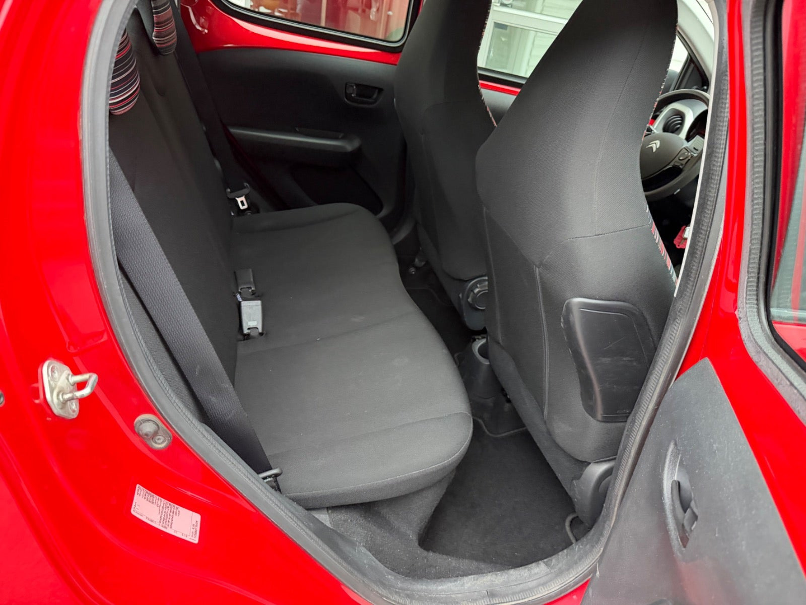 Rød Citroën C1 fra 2016