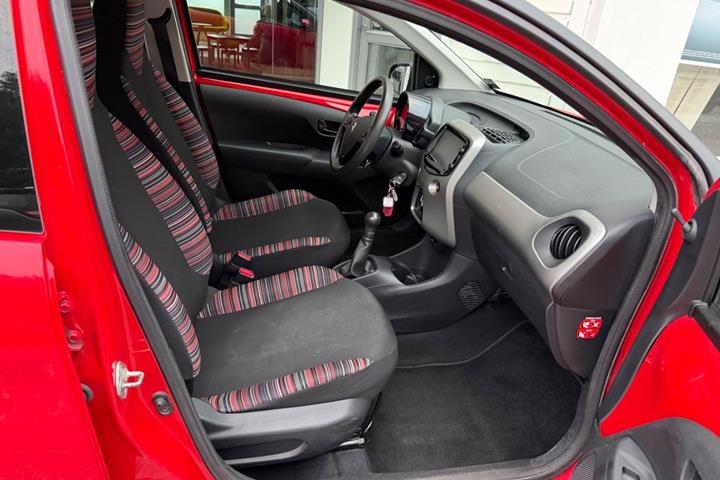 Rød Citroën C1 fra 2016
