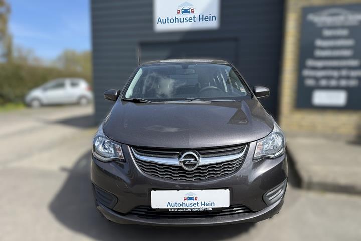 Grå Opel Karl fra 2016
