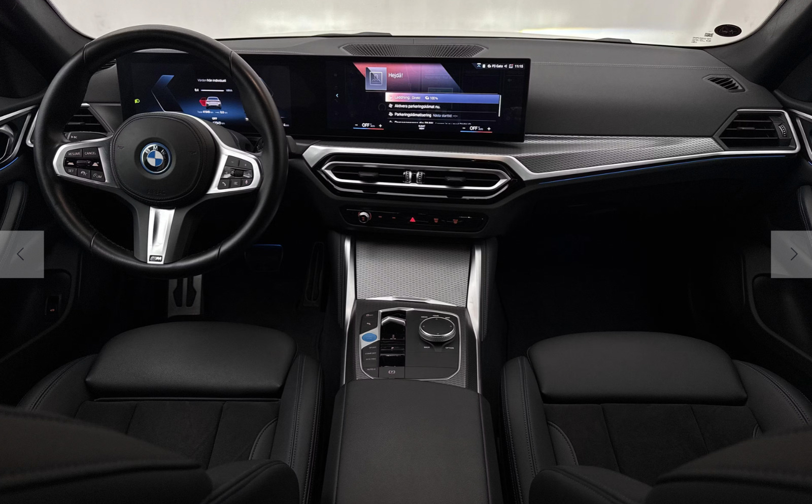 Hvid BMW i4 fra 2024