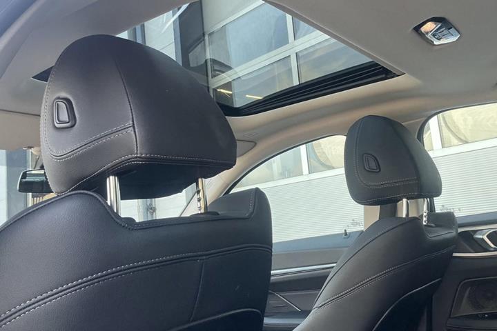 Grøn BMW i4 fra 2024