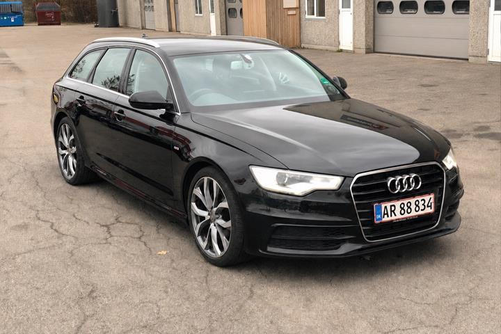 Sort Audi A6 fra 2014