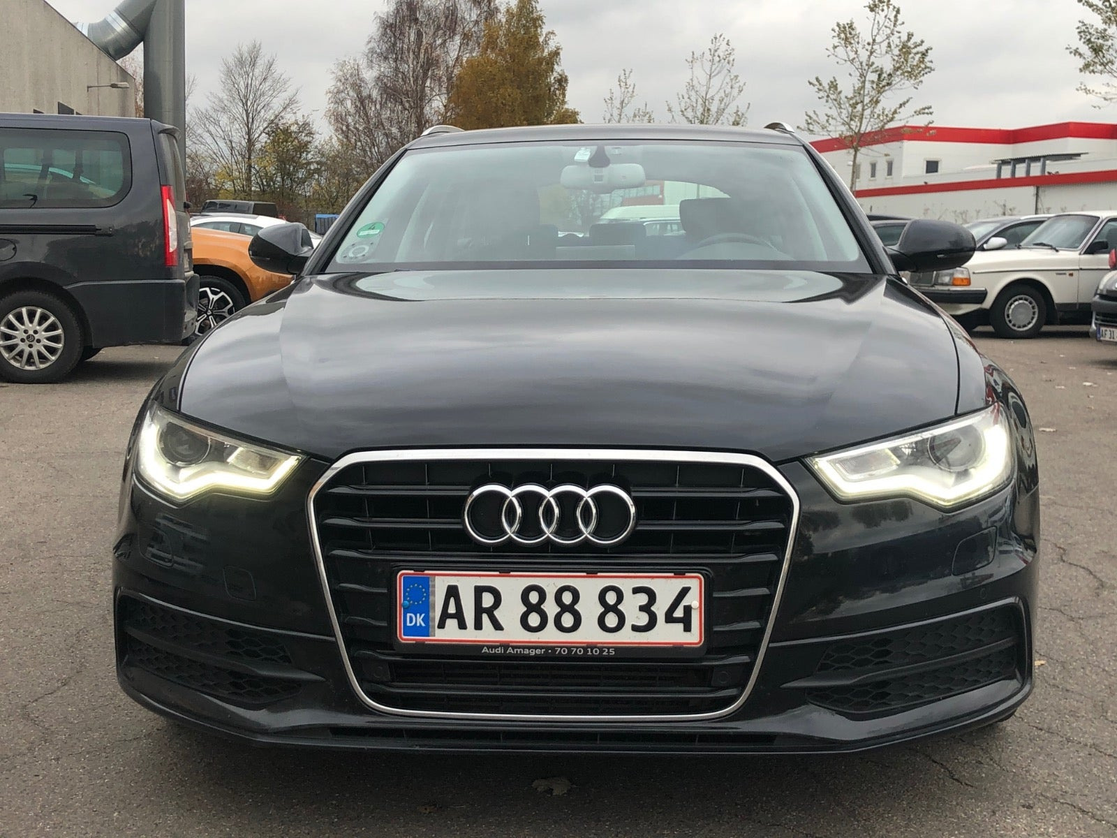 Sort Audi A6 fra 2014