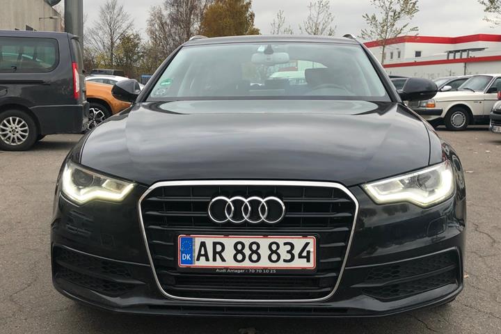 Sort Audi A6 fra 2014
