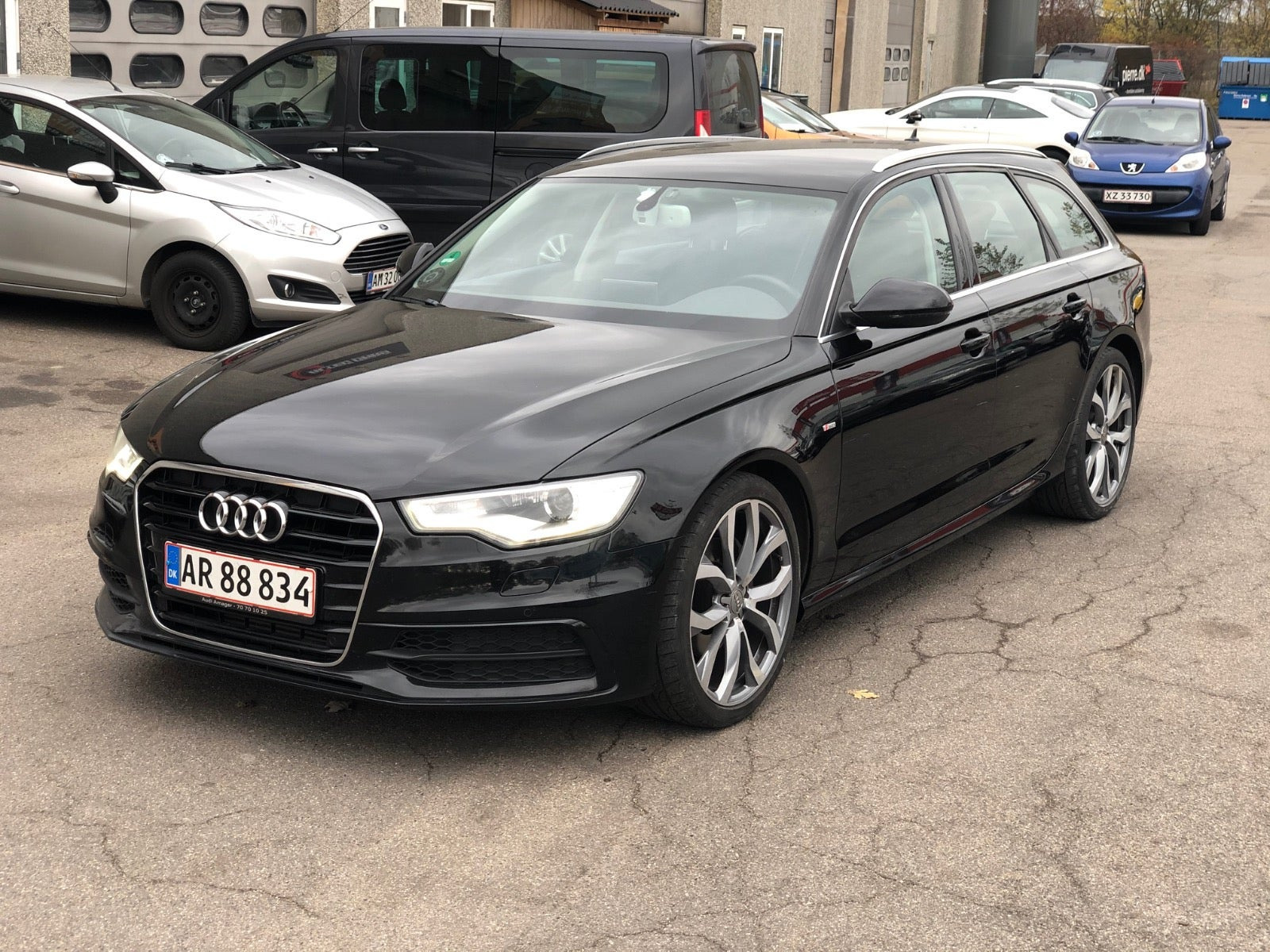 Sort Audi A6 fra 2014