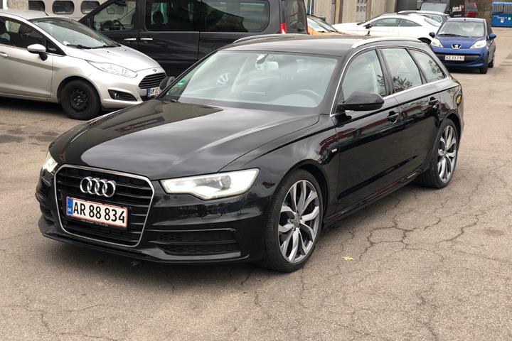 Sort Audi A6 fra 2014