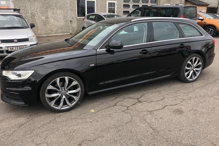 Sort Audi A6 fra 2014