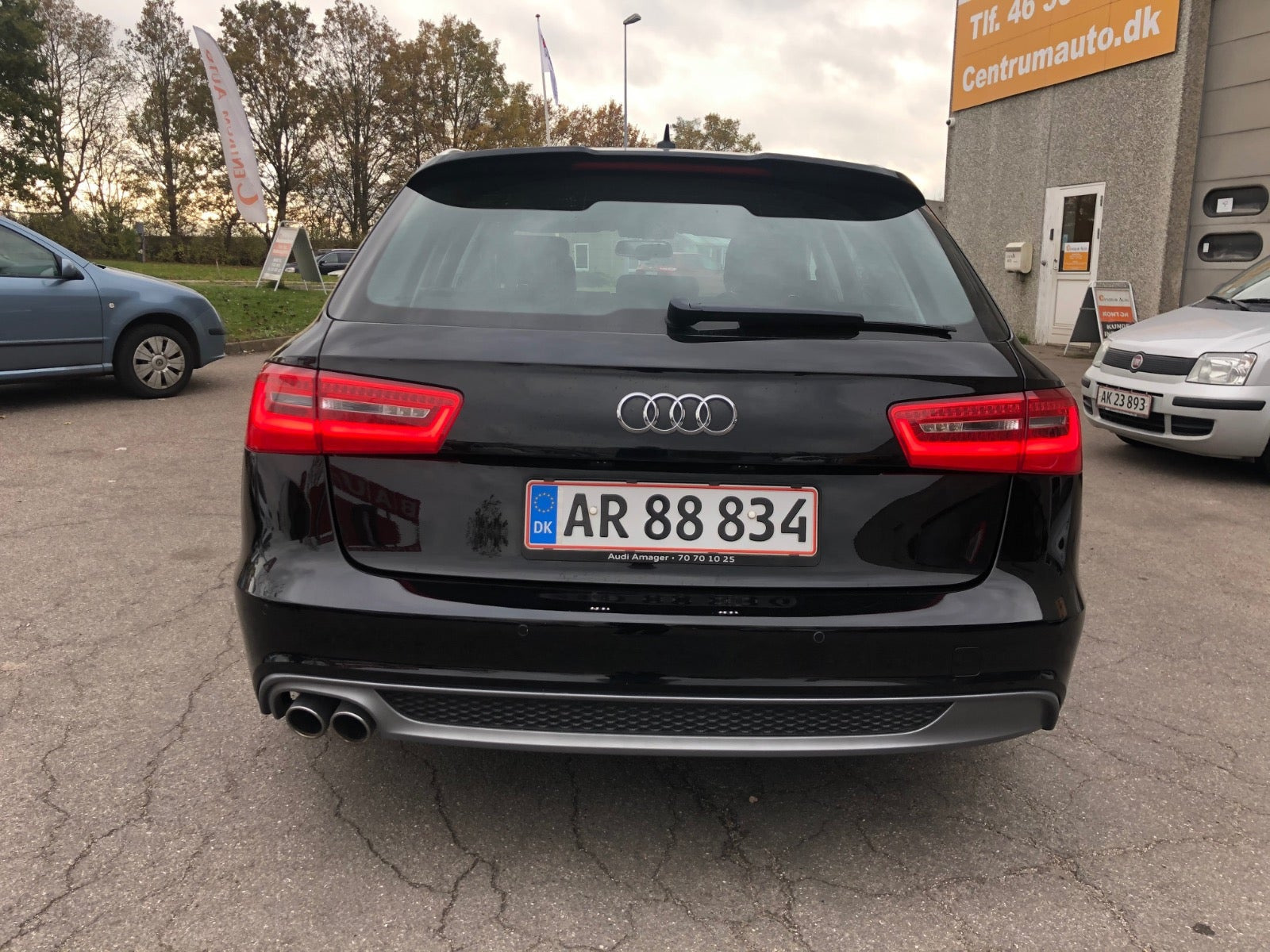 Sort Audi A6 fra 2014