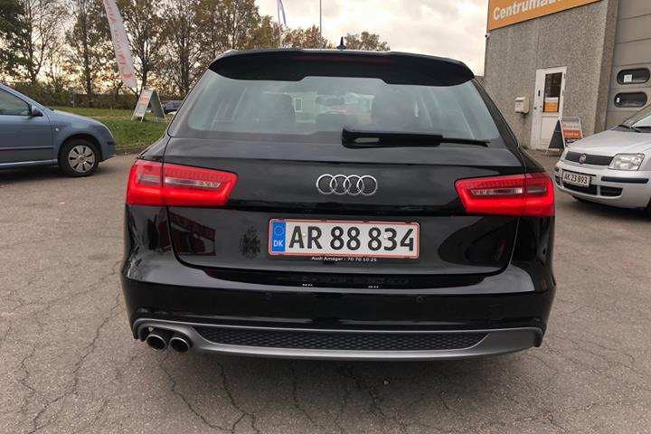 Sort Audi A6 fra 2014