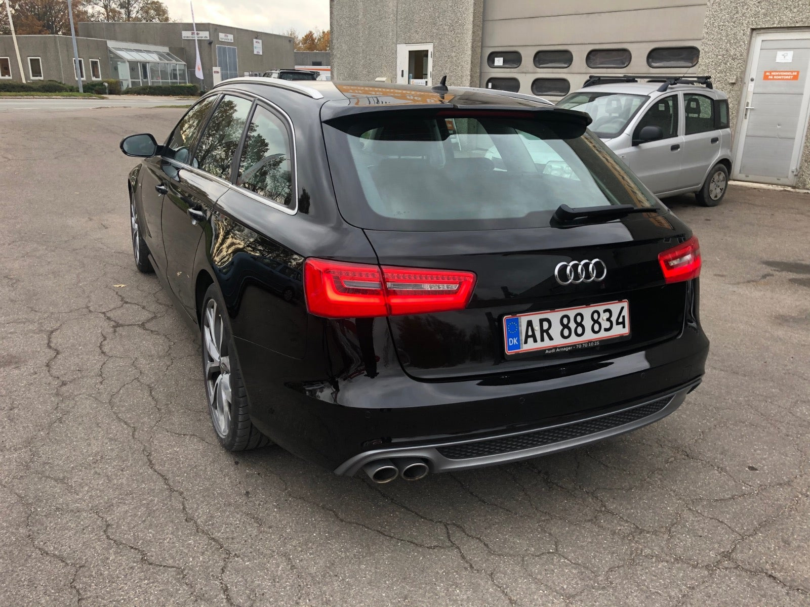 Sort Audi A6 fra 2014