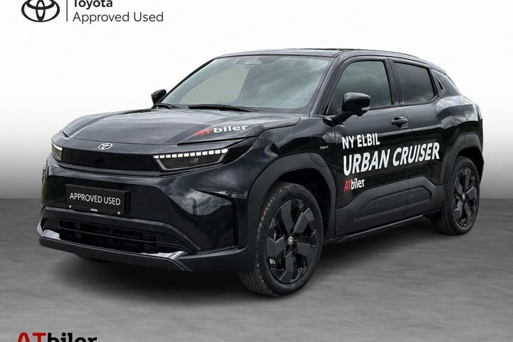 Sort Toyota Urban Cruiser fra 2026