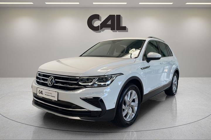 Hvid VW Tiguan fra 2020