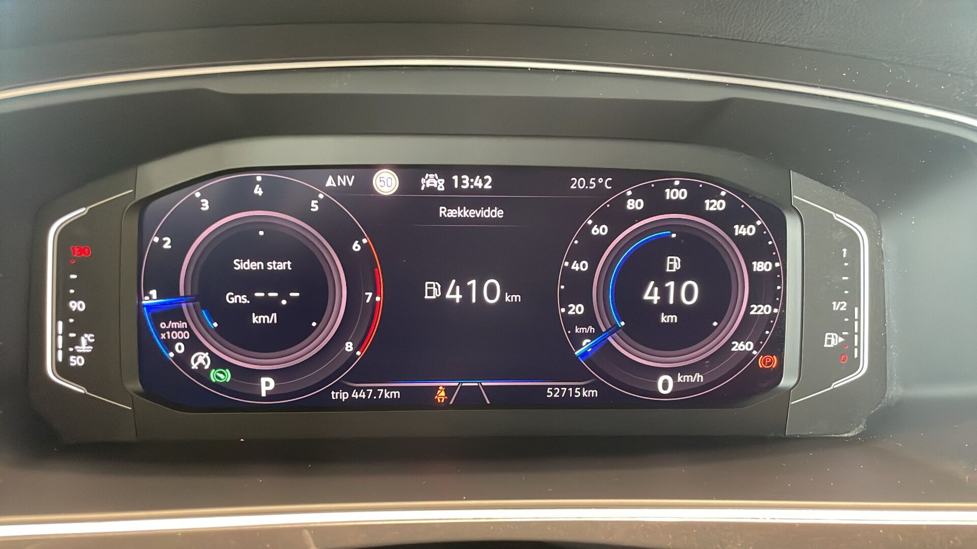 Hvid VW Tiguan fra 2020