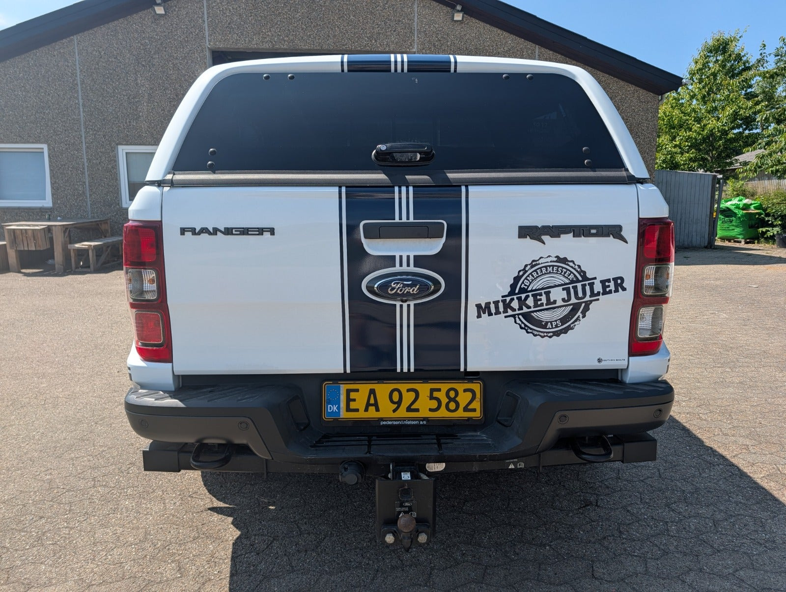 Hvid Ford Ranger fra 2022