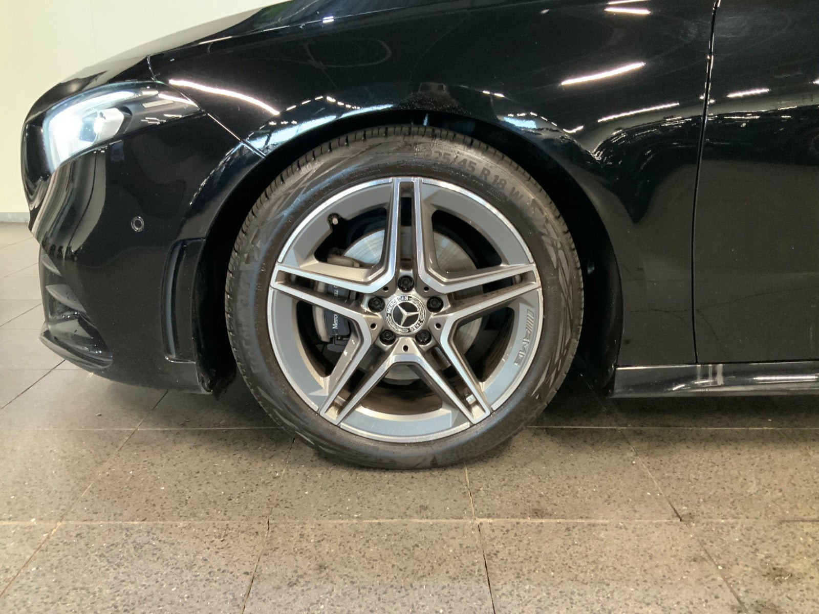 Sort Mercedes A200 d fra 2020